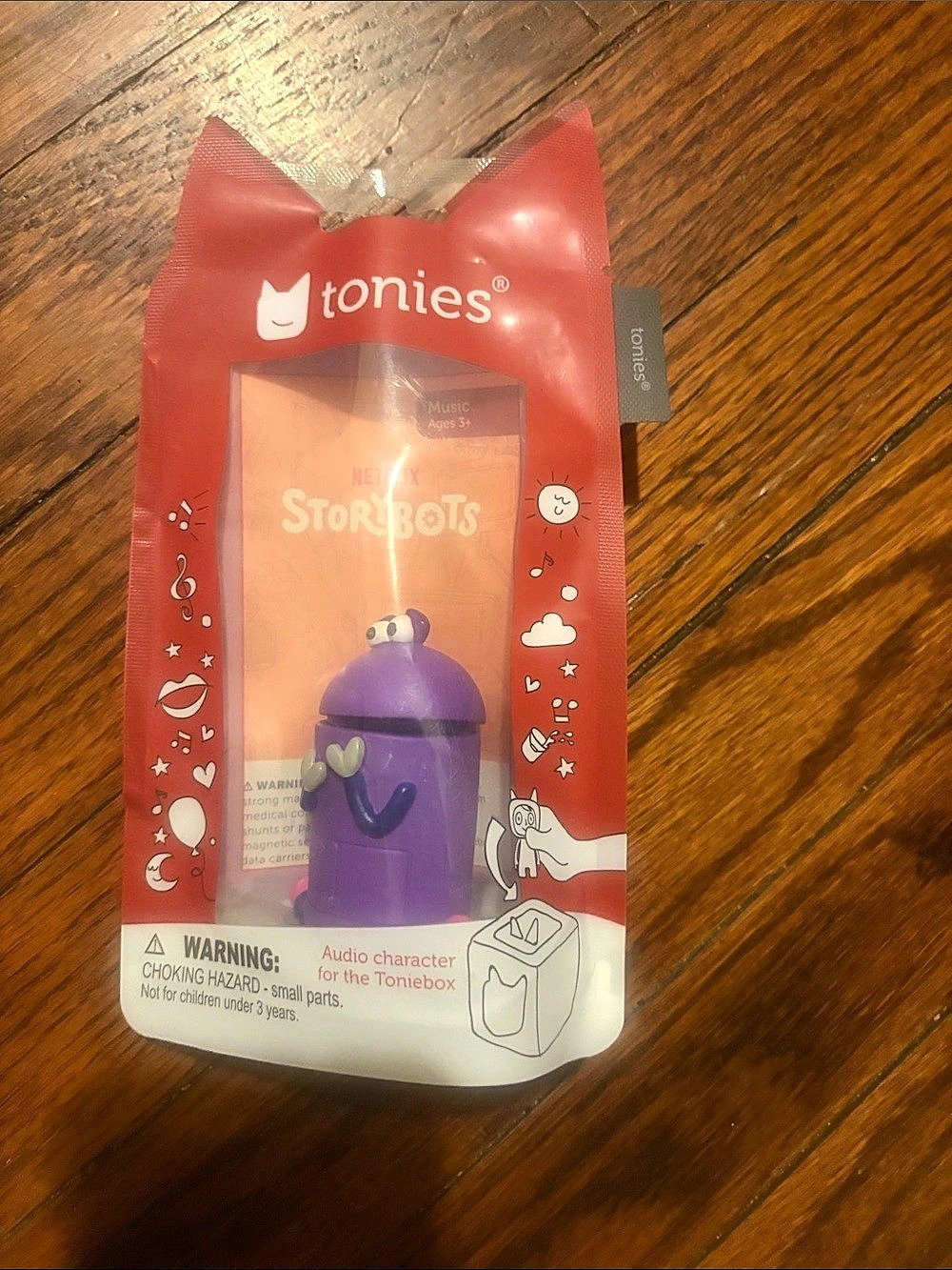 Tonies Netflix StoryBots Tonie Purple StoryBots Tonie NWT